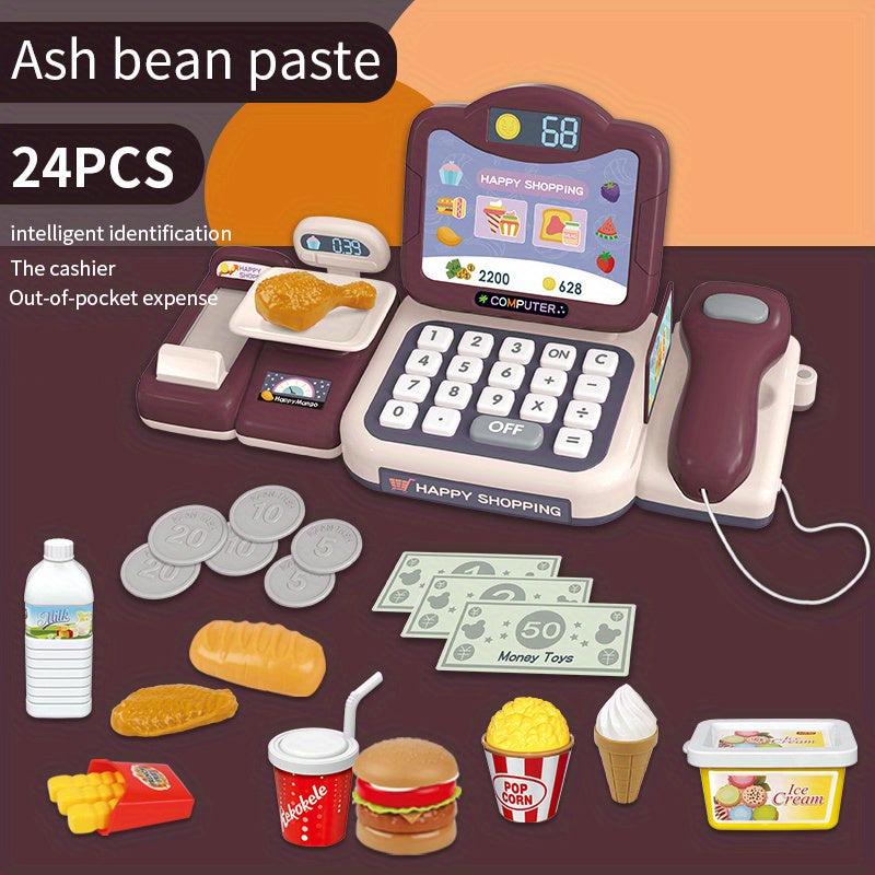 Kids Supermarket Cash Register Toy Set