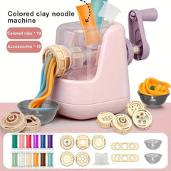 Colored Clay Noodle Machine Kids Clay Toy Set