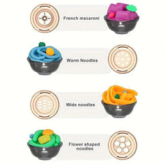 Colored Clay Noodle Machine Kids Clay Toy Set