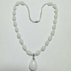 Beads Water Drop Pendant Necklace