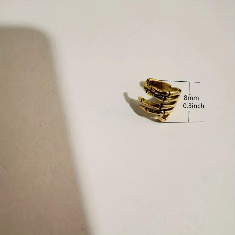 1 Pc Ear Clips For Girls Minimalist Piercing Studs Ear Clips