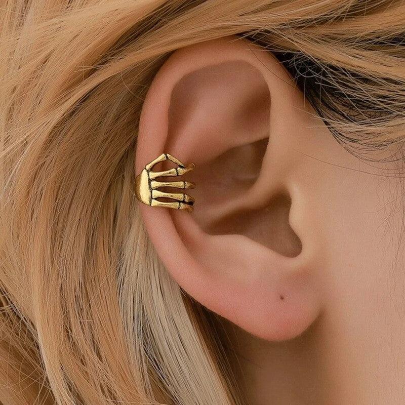 1 Pc Ear Clips For Girls Minimalist Piercing Studs Ear Clips
