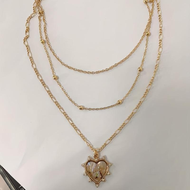 Creative Shell Diamond Clavicle Chain Necklace