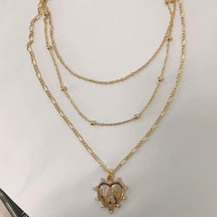 Creative Shell Diamond Clavicle Chain Necklace