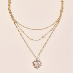 Creative Shell Diamond Clavicle Chain Necklace