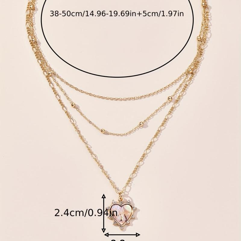 Creative Shell Diamond Clavicle Chain Necklace