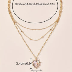 Creative Shell Diamond Clavicle Chain Necklace