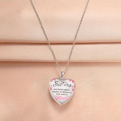 Love Crystal Pendant Necklace Letter Necklace Birthday Gift