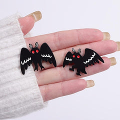 Mothman Brooch Punk Bat Pin Halloween Gift Men Women