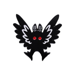 Mothman Brooch Punk Bat Pin Halloween Gift Men Women