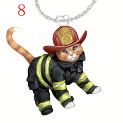 Cute Animal Cartoon Acrylic Necklaces