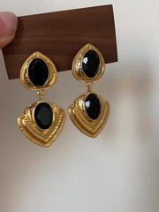 Vintage Love Earrings Retro Style