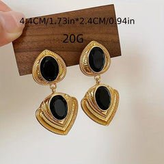 Vintage Love Earrings Retro Style