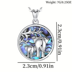 Elephant Necklace Good Luck Elephant For Men 45 72 Cm Chain