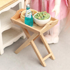 Wooden Furniture Toy House Micro Scene Fruit Plate Dining Plate