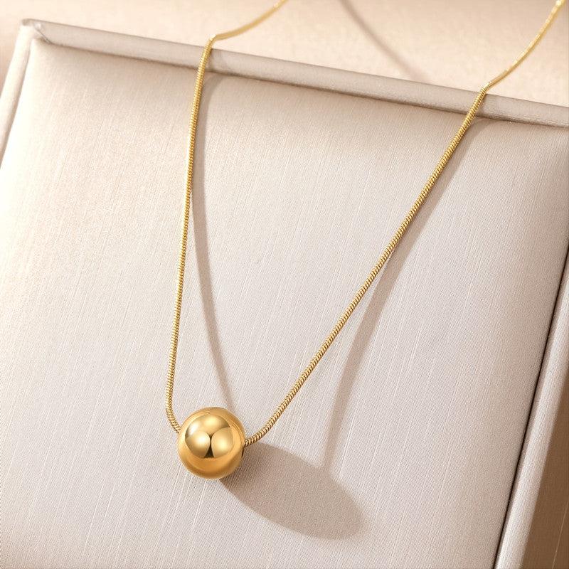 Beaded Pendant Necklace Chain Necklace Women