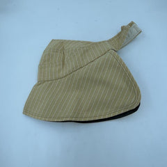 Striped UPF 50 Sun Hat Large Brim Foldable Fishing Summer Outdoor Hat