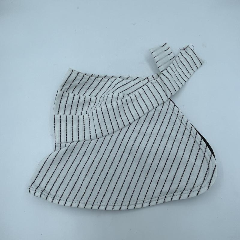 Striped UPF 50 Sun Hat Large Brim Foldable Fishing Summer Outdoor Hat