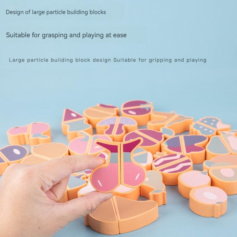 Fruits Vegetables Pretend Food Playset for Kids