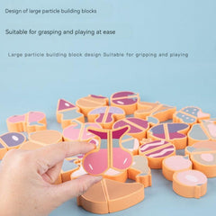 Fruits Vegetables Pretend Food Playset for Kids