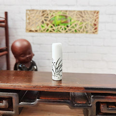3pcs Mini Hand-painted Orchid Ceramic Vase Decoration