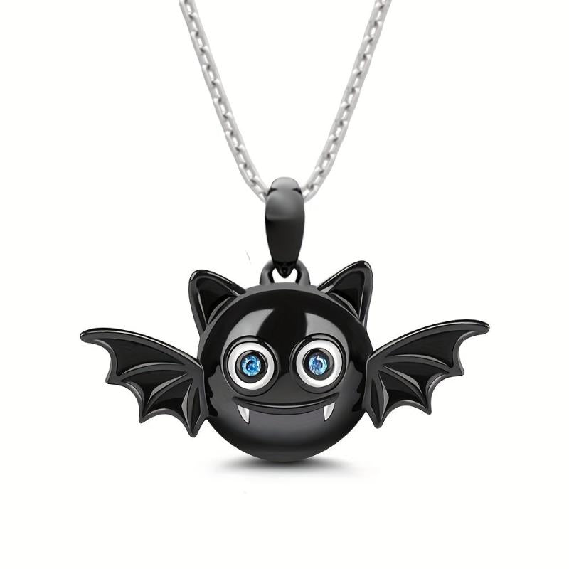 Little Devil Gemstone Pendant Necklace for Women