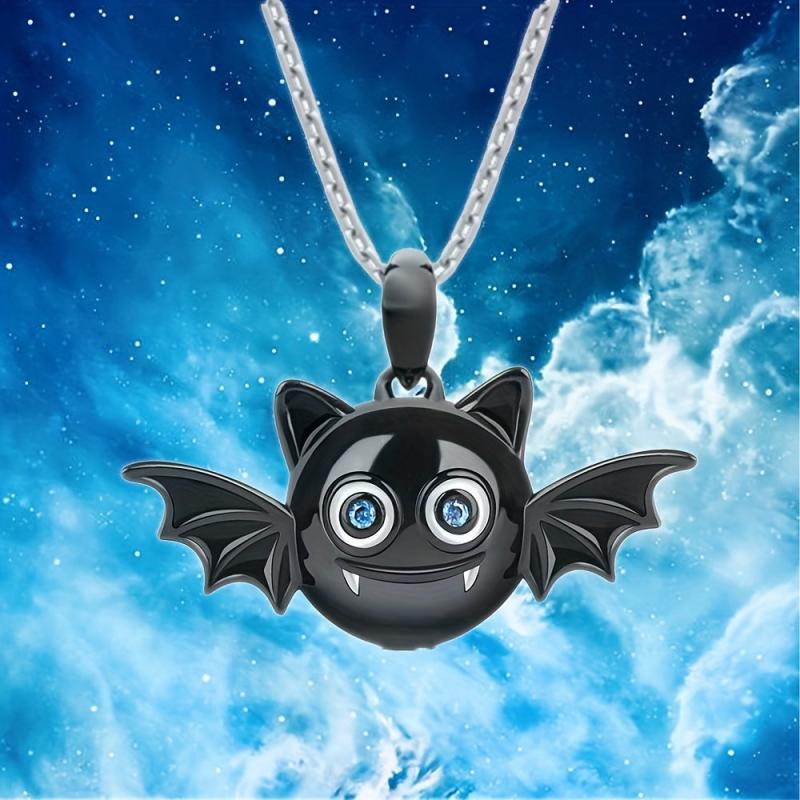 Little Devil Gemstone Pendant Necklace for Women