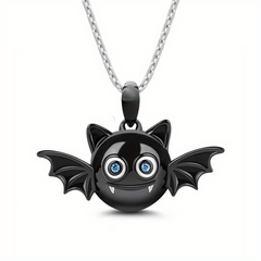 Little Devil Gemstone Pendant Necklace for Women