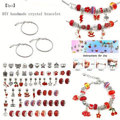 3pcs DIY Crystal Bracelet Set Jewelry Gift