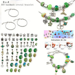 3pcs DIY Crystal Bracelet Set Jewelry Gift