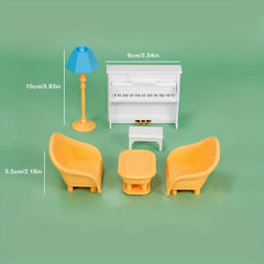 Mini Piano Sofa Educational Toy for Kids