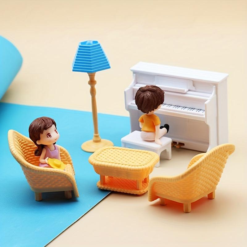 Mini Piano Sofa Educational Toy for Kids