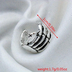 Scary Hand Ear Cuff Clip Halloween Party Jewelry