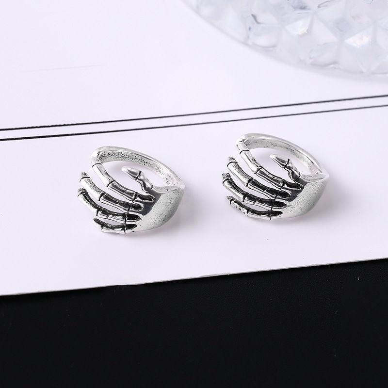 Scary Hand Ear Cuff Clip Halloween Party Jewelry