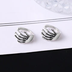 Scary Hand Ear Cuff Clip Halloween Party Jewelry