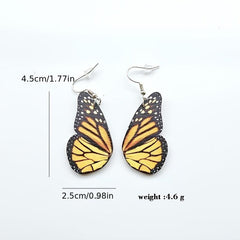 Vintage Butterfly Wing Earrings for Weddings & Parties
