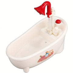 Kids Home Game House Toy Bathtub Set Random Pattern 3932A