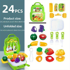 Plastic Play House Toys Girls Cooking Kitchen Simulation Kitchen Utensils Educat