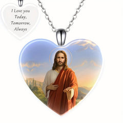 Urban Love Crystal Pendant Necklace Devout Believer English