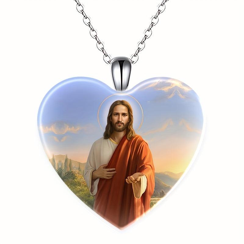 Urban Love Crystal Pendant Necklace Devout Believer English