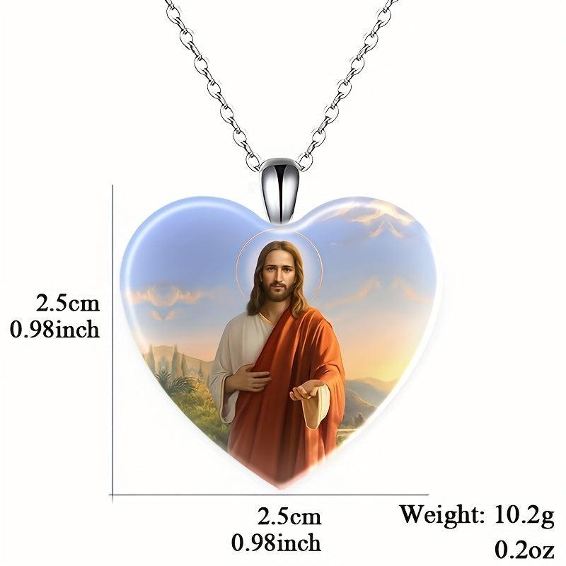 Urban Love Crystal Pendant Necklace Devout Believer English