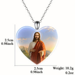 Urban Love Crystal Pendant Necklace Devout Believer English
