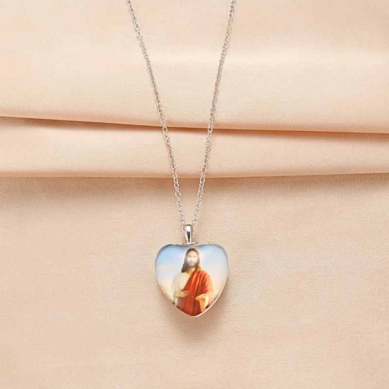 Urban Love Crystal Pendant Necklace Devout Believer English