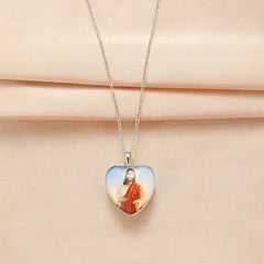Urban Love Crystal Pendant Necklace Devout Believer English