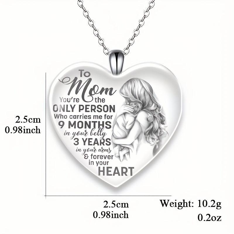 Crystal Pendant Alphabet Necklace English Birthday Gift