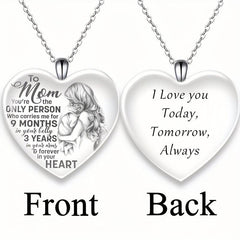 Crystal Pendant Alphabet Necklace English Birthday Gift