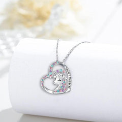 Unicorn Kids Necklace for Birthday Gift
