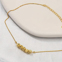 Copper Bead Anklet for Halloween & Christmas