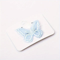 Wedding Butterfly Hair Clips Embroidery Fairy Hair Accessories