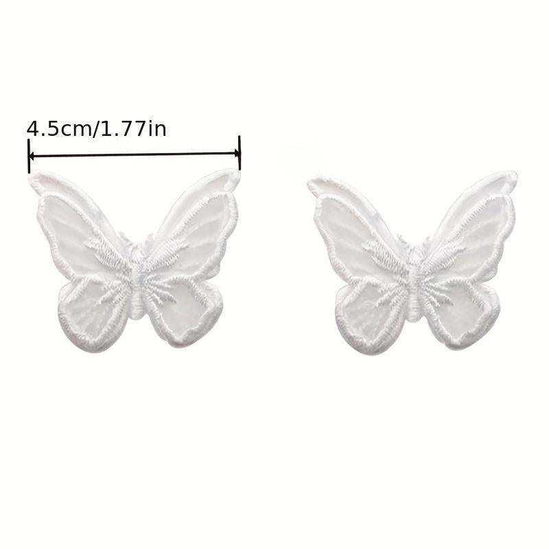Wedding Butterfly Hair Clips Embroidery Fairy Hair Accessories